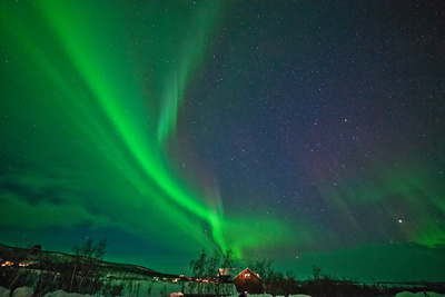 Polarlicht in Finnland