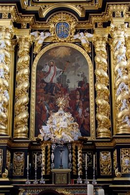 Paderborner Dom,goldener Altar