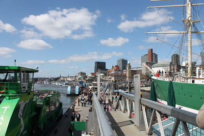 Blick über den Hafen