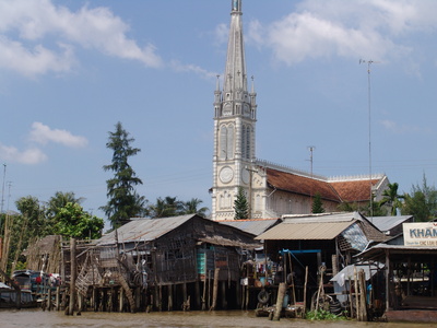 Kirche im Mekongdelta