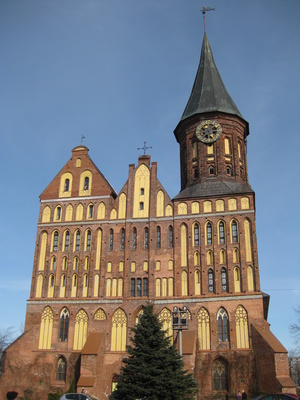 Königsberger Dom (Westseite)