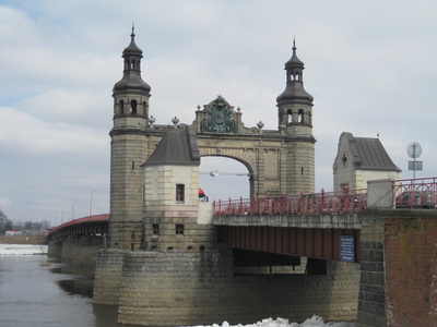 Die Luisenbrücke in Tilsit