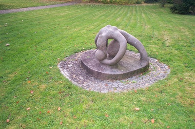 Skulptur im Gernsbacher Stadtpark