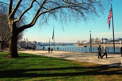 Koblenz. Promenade