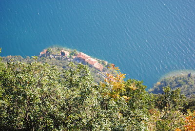 Blick auf den Gardasee bei Tignale