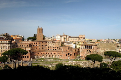 Rom - Blick zum Trajansforum