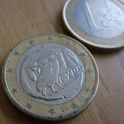 1-Euro-Münze Griechenland