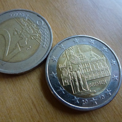 2-Euro-Münze Bremen