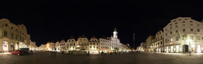 Panorama vom Steyrer Stadtplatz