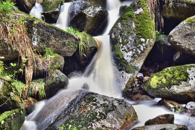 kleiner Wasserfall