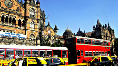 Chhatrapati Shivaji Terminus in Mumbai