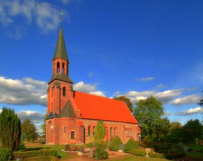 Dorfkirche in Kirchdorf Vorpommern/Rügen