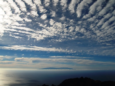 La Gomera - Blick auf La Palma