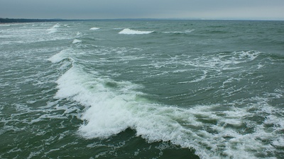 Wellen der Ostsee