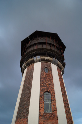 Wasserturm am Hafen in Oldb.