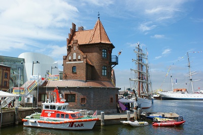Lotsenstation Hafen Stralsund