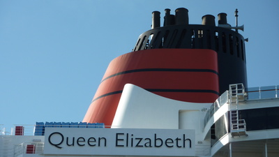 Die Queen in Travemünde