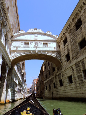 Seufzerbrücke  in Venedig