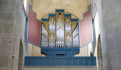 Orgel der Kirche Payerne