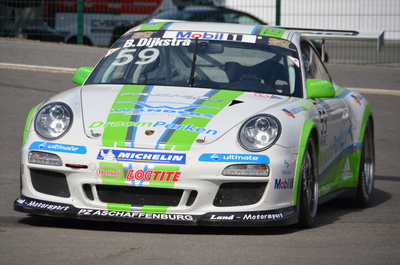 Biense Dijkstra im Porsche Carrera Cup 2012
