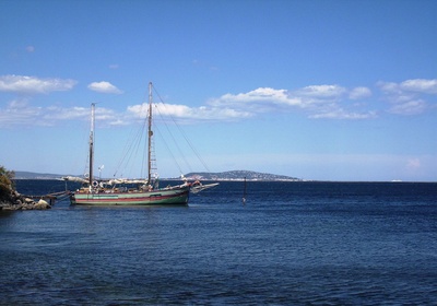 Segelschiff vor Sète
