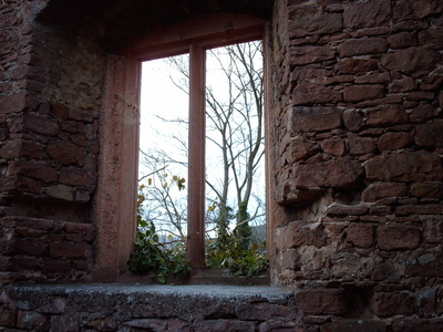Altes Burgfenster
