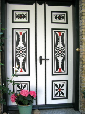Schöne Tür in Arnis