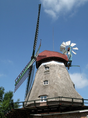 Schöne Windmühle