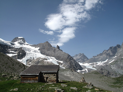 Schön gelegen: Schmadrihütte