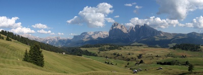 Auf der Seiser-Alm