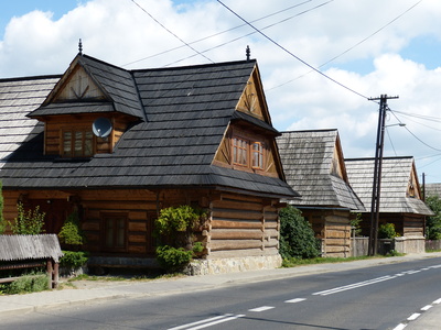 Holzhäuser in Chocholow/Polen 1