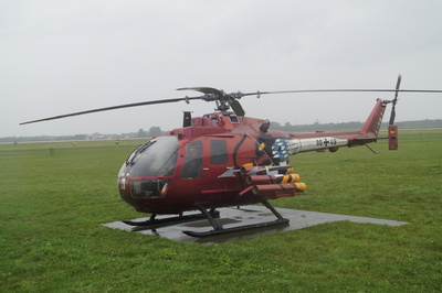 PAH Bo 105 in Sonderlackierung