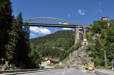 Eisenbahnbrücke bei Tobahill (Tirol)
