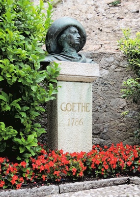 Goethe in Malcesine