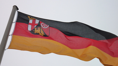 Fahne  Rheinland-Pfalz