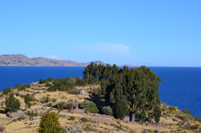 Blick über den Titicaca-See
