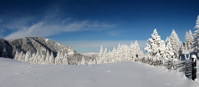 Winterlandschaft im Almenland