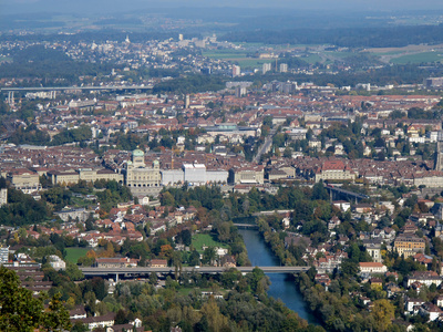 Blick auf die Kantonshauptstadt
