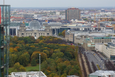 Regierungsviertel und Brandenburger Tor