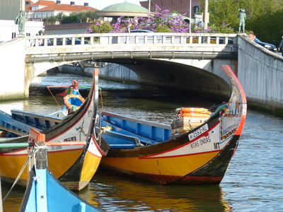 Boote in Aveiro