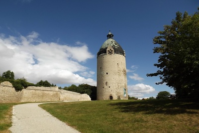 Ein Turm auf der Neuenburg
