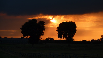 Abendstimmung oder Unwetter?