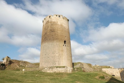 Ein Turm auf Burg Querfurt