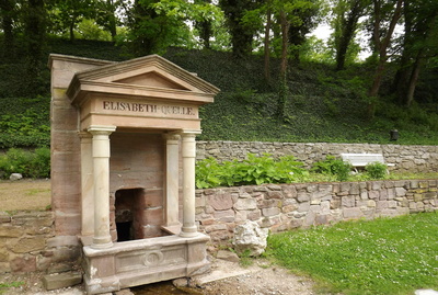 Die Elisabeth Quelle in Bad Frankenhausen