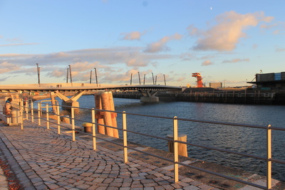 Baakenhafenbrücke mit View Point