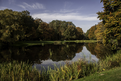 Schlosspark im Herbst