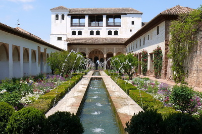 Generalife-Palast bei der Alhambra, Granada