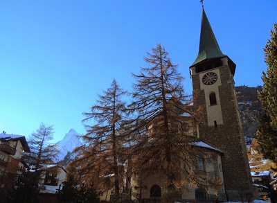 Kirche in Zermatt