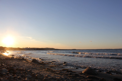 Sonnenuntergang am Strand