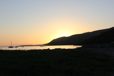 Sonnenuntergang in Irland am Meer 2